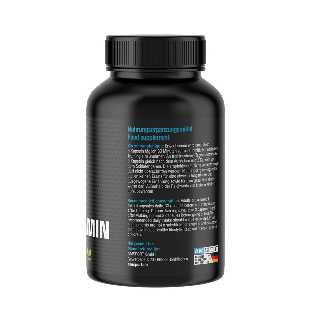 AMSPORT Glutamin 120 Kapseln